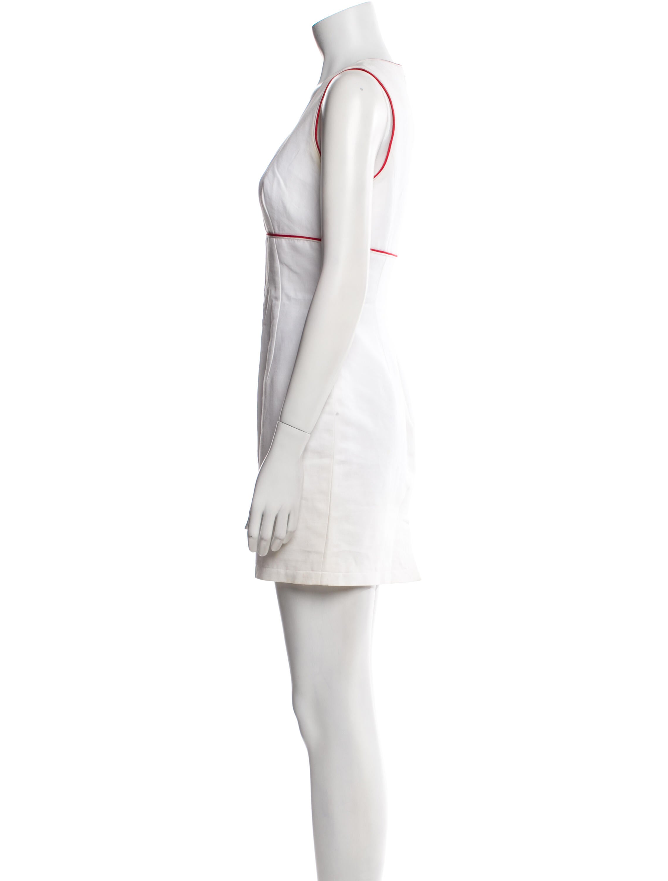 Versus Versace Scoop Neck Mini Dress