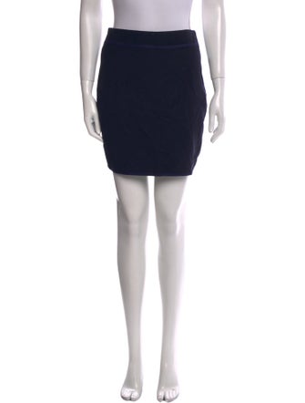 Versus Versace Virgin Wool Mini Skirt