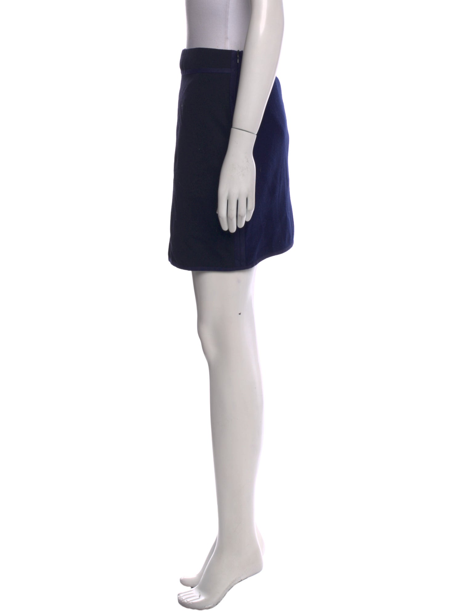 Versus Versace Virgin Wool Mini Skirt