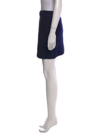 Versus Versace Virgin Wool Mini Skirt