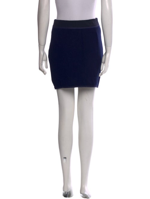 Versus Versace Virgin Wool Mini Skirt