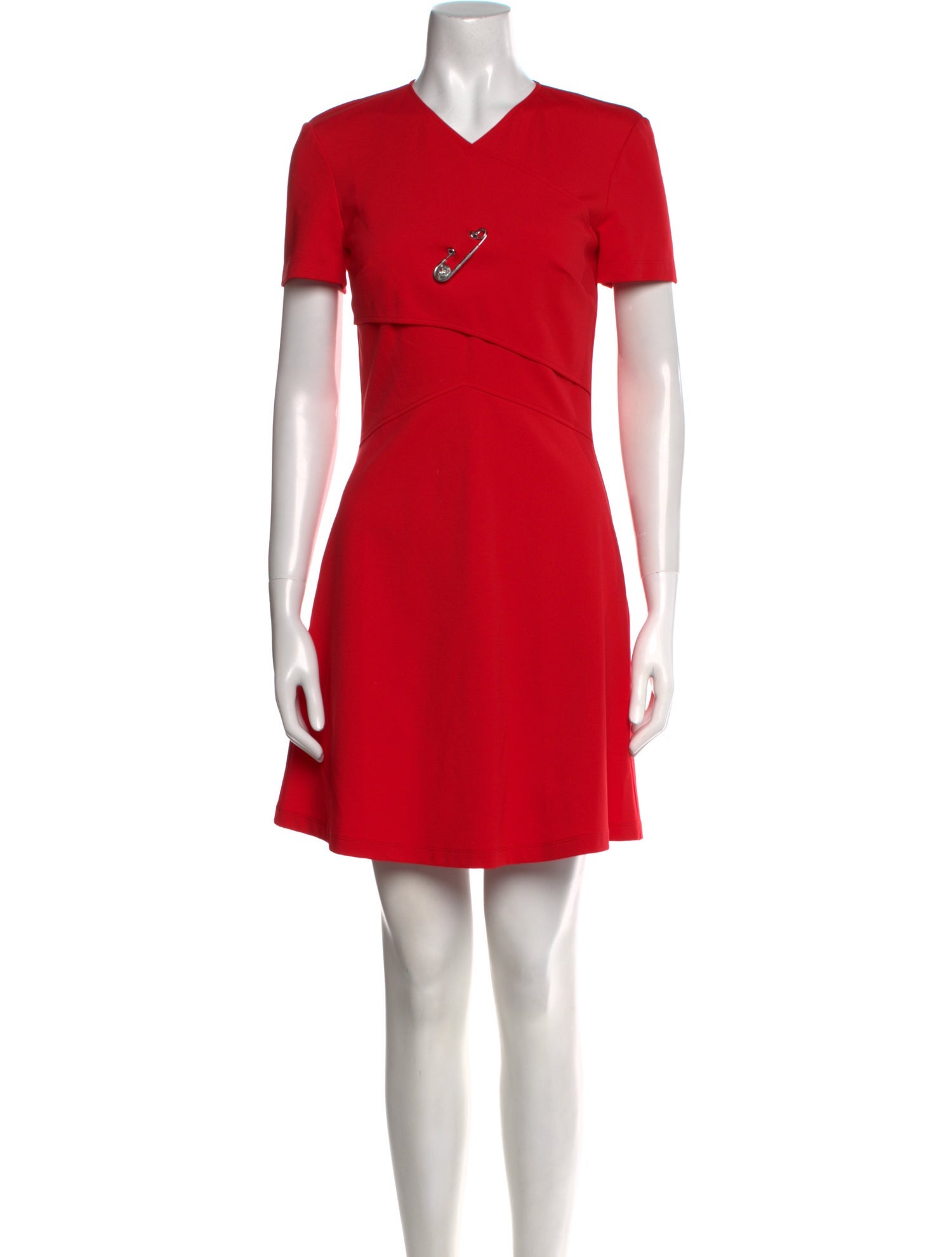 Versus Versace V-Neck Mini Dress