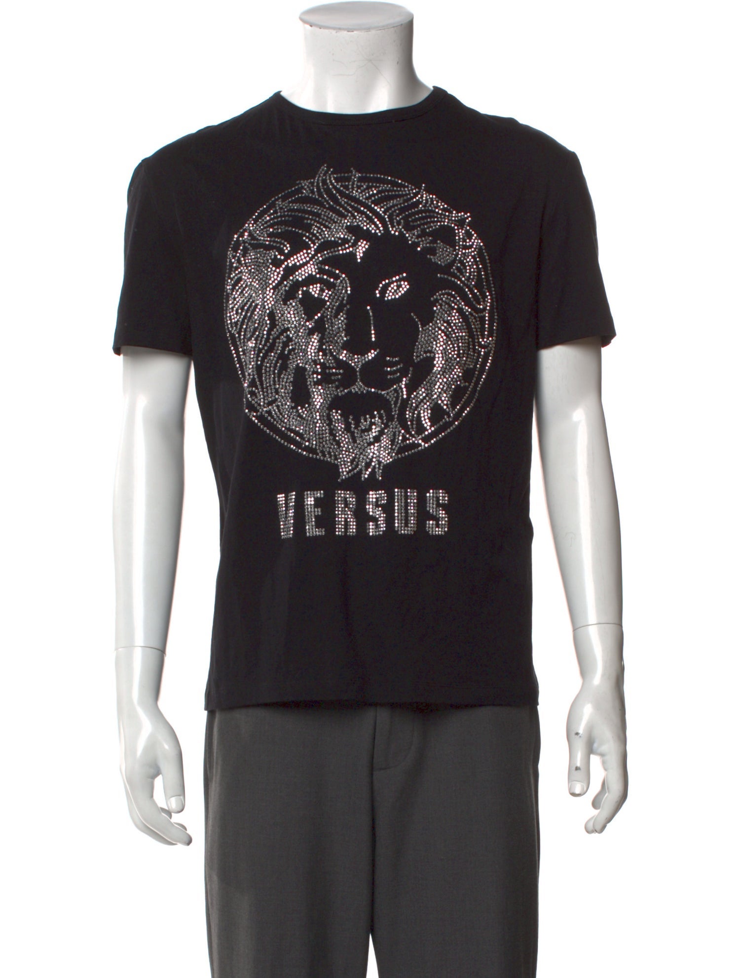 Versus Versace Graphic Print Short Sleeve Shirt