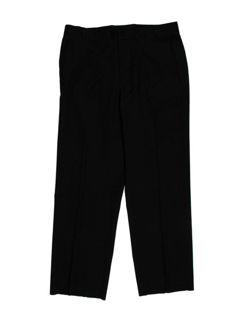 Versus Versace Virgin Wool Straight Leg Pants