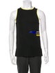 Versus Versace Graphic Print Scoop Neck T-Shirt