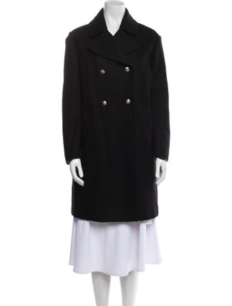 Versus Versace Virgin Wool Peacoat
