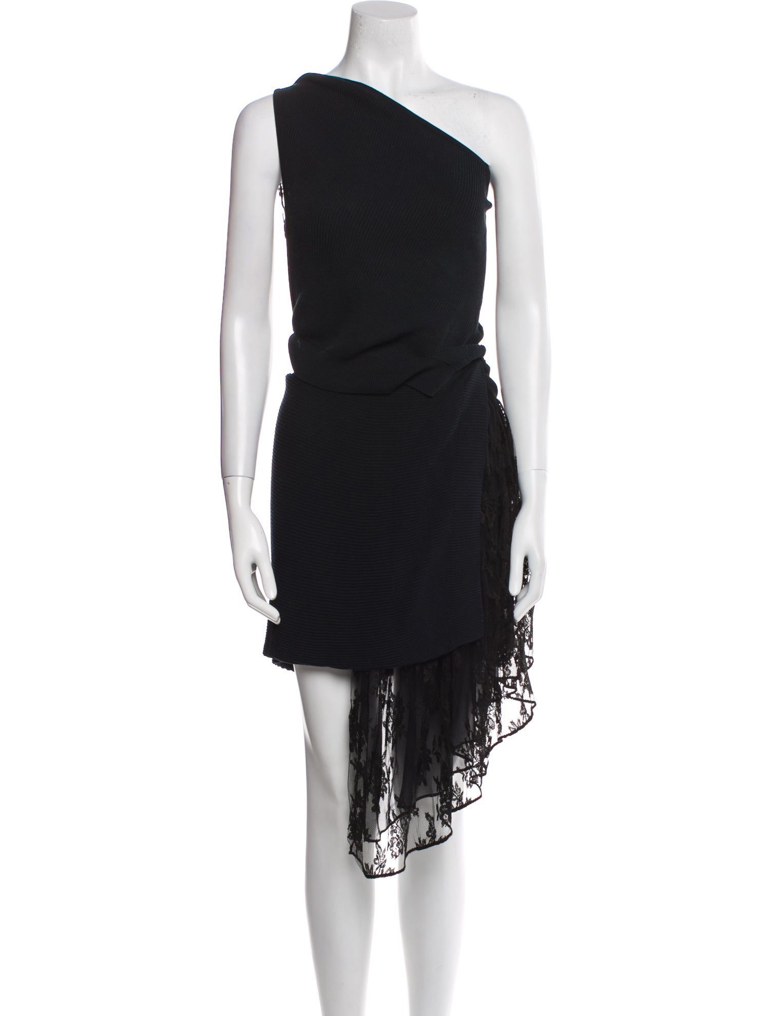 Versus Versace One-Shoulder Long Dress