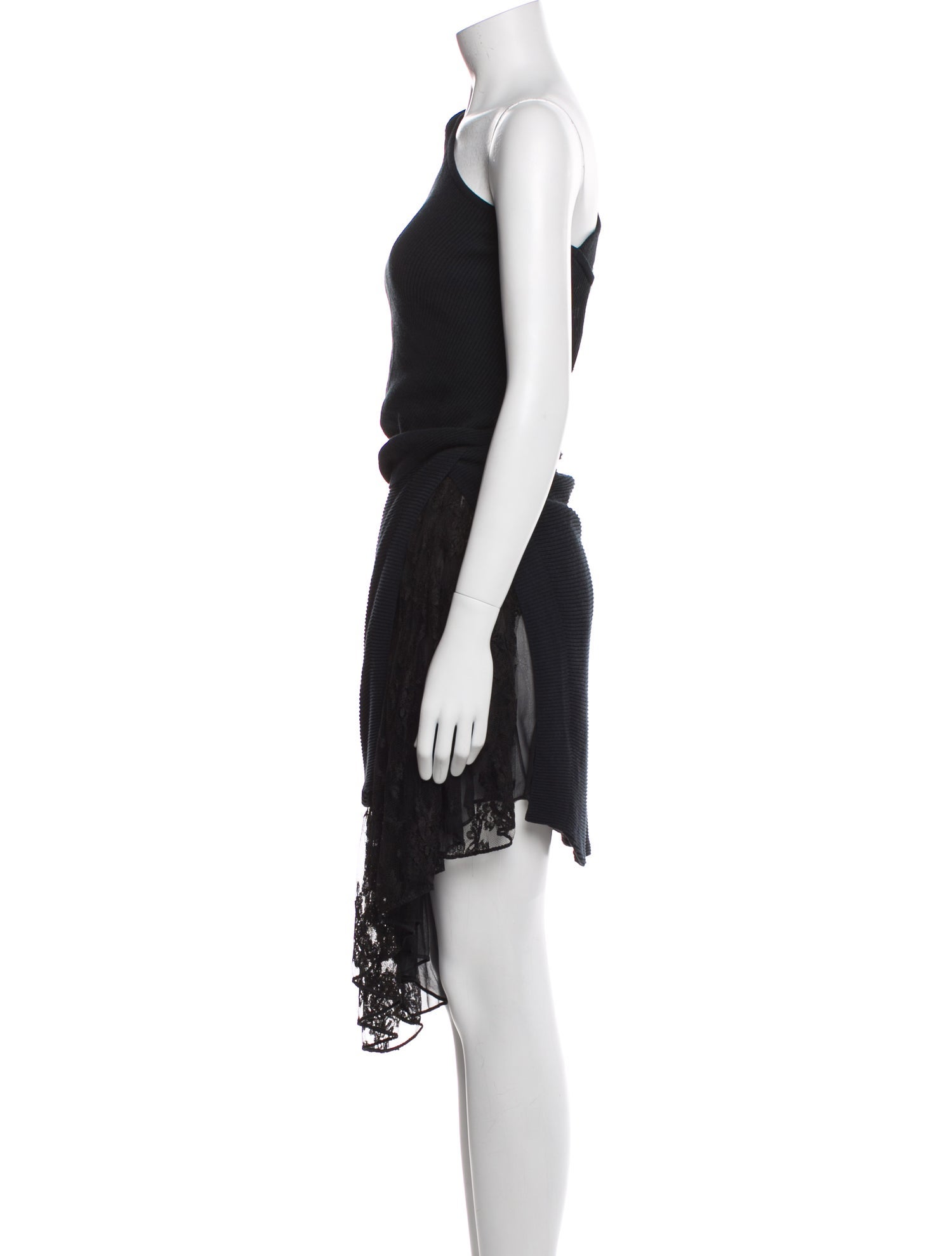 Versus Versace One-Shoulder Long Dress