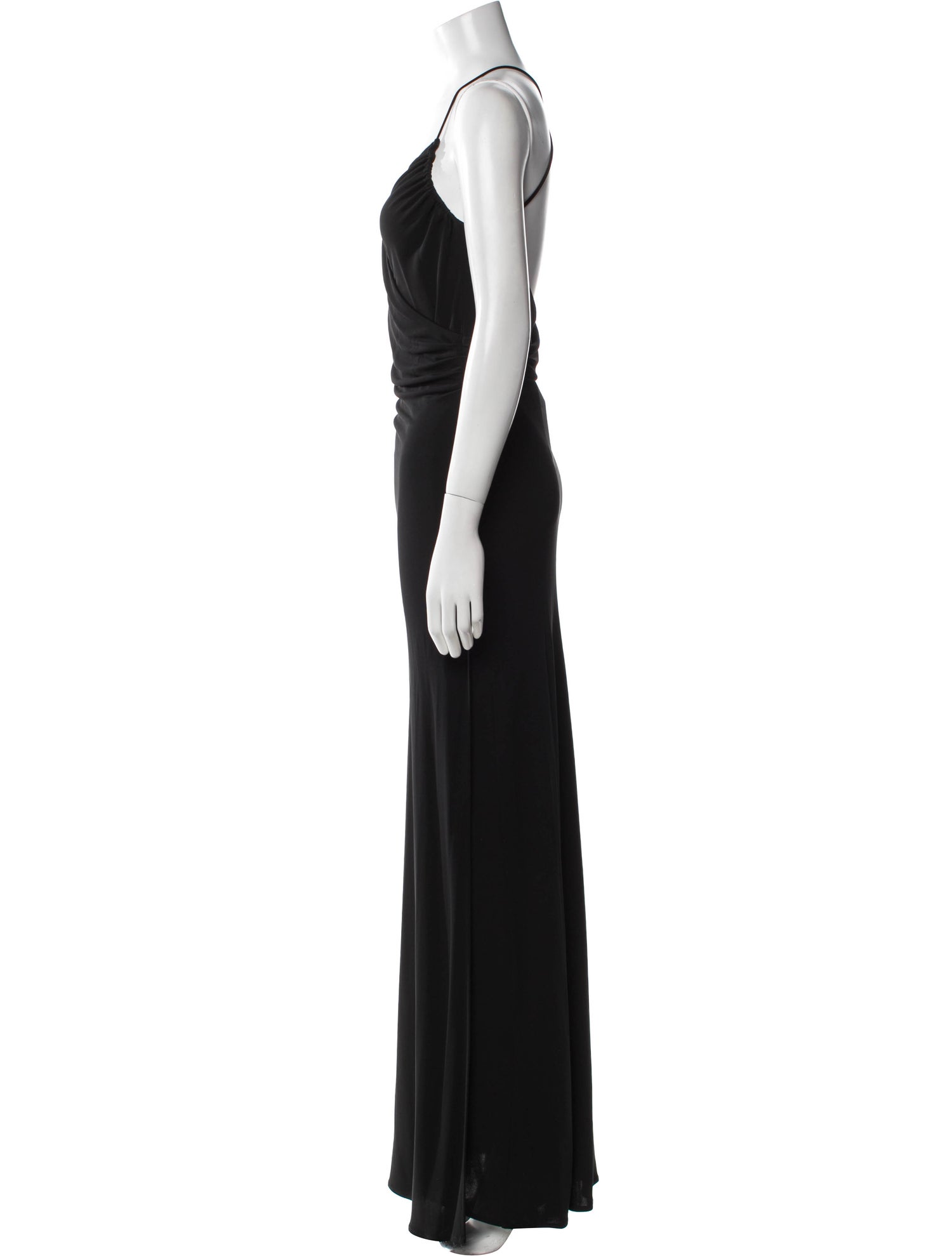 Versus Versace Cowl Neck Long Dress
