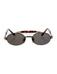 Versus Versace Aviator Tinted Sunglasses