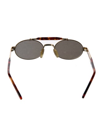 Versus Versace Aviator Tinted Sunglasses