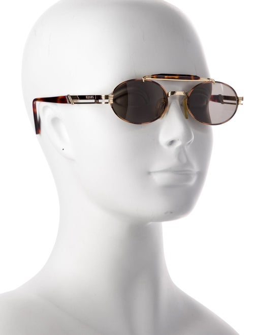 Versus Versace Aviator Tinted Sunglasses