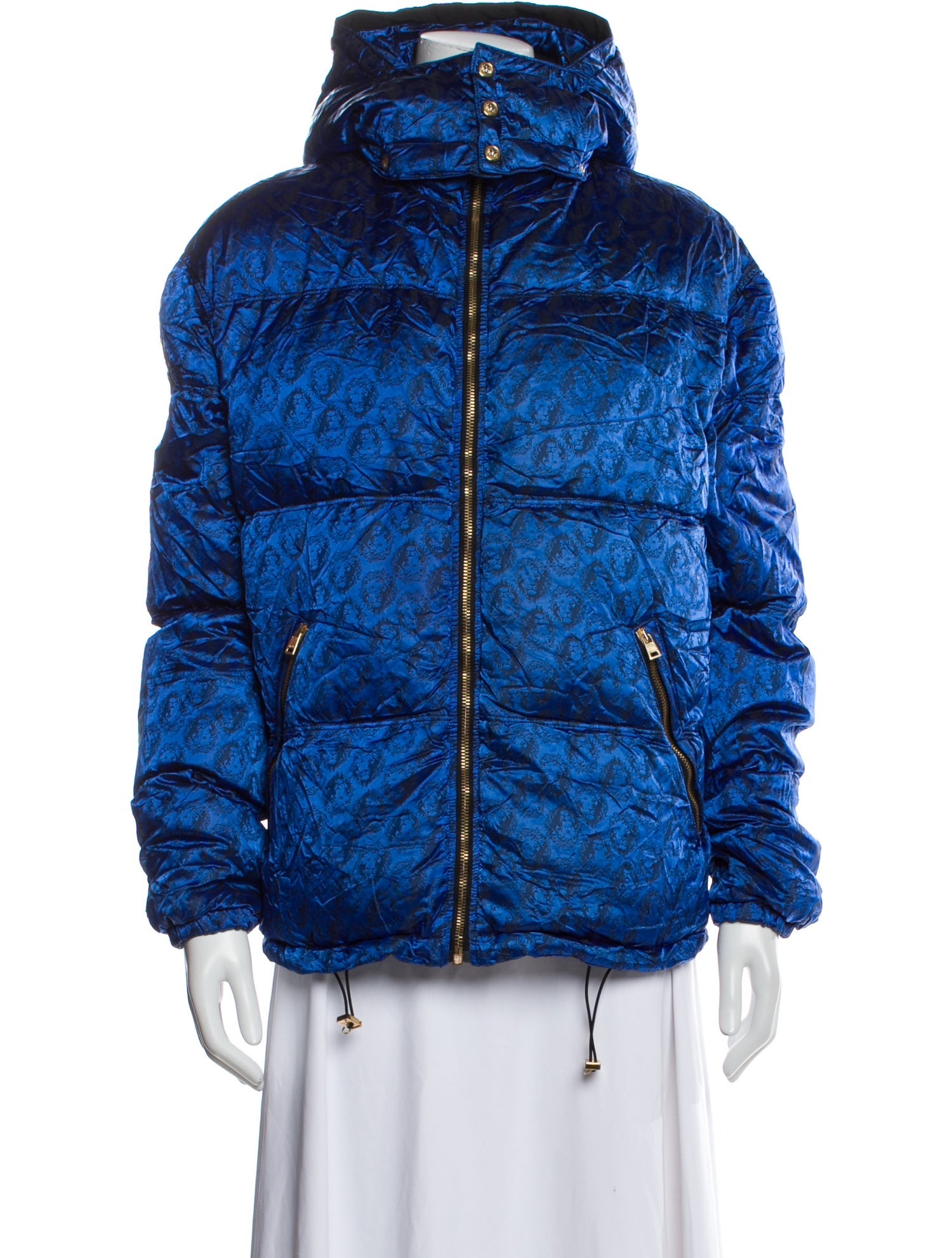 Versus Versace Goose Down Printed Down Jacket