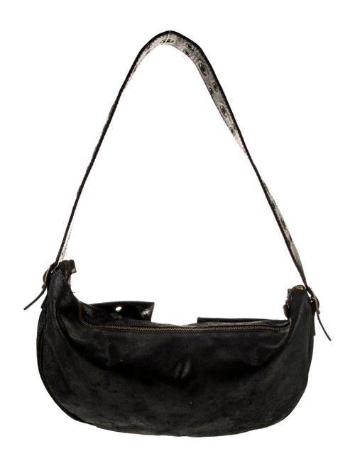 Versus Versace Suede Shoulder Bag