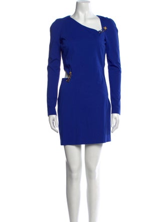 Versus Versace One-Shoulder Mini Dress