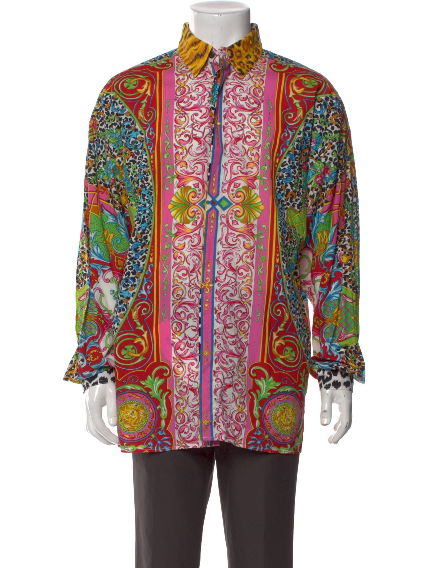 Versus Versace 1990's Printed Shirt