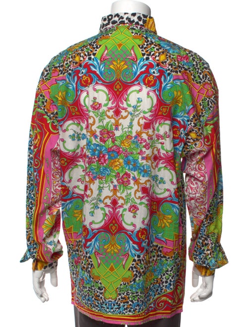 Versus Versace 1990's Printed Shirt