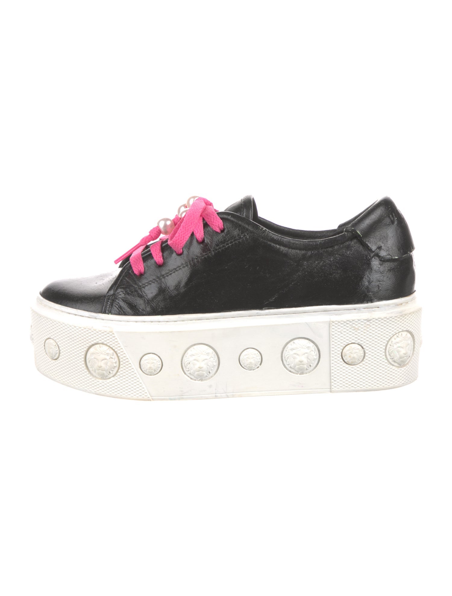 Versus Versace Leather Sneakers