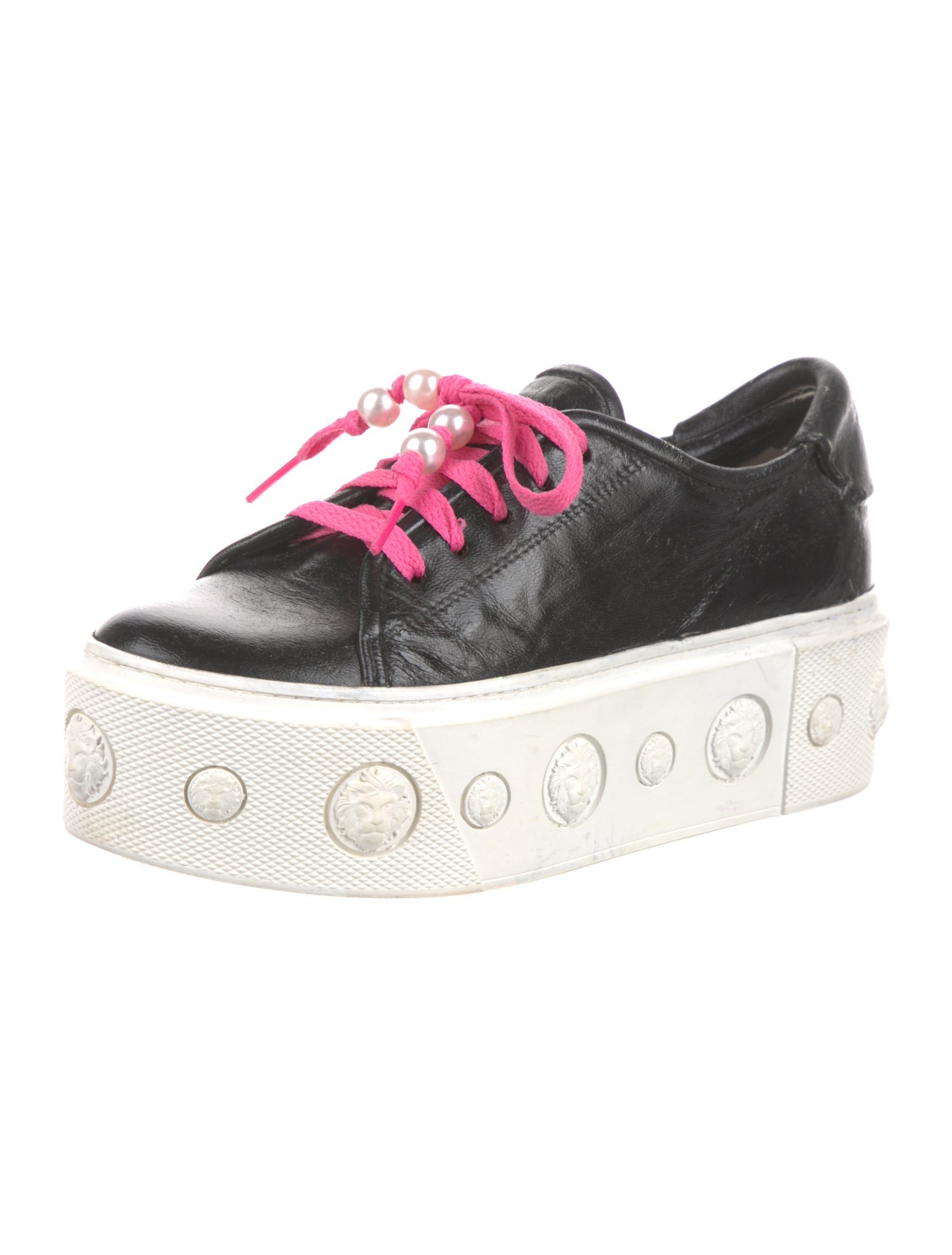Versus Versace Leather Sneakers
