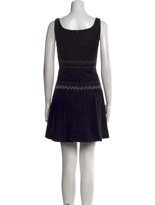 Versus Versace Virgin Wool Mini Dress