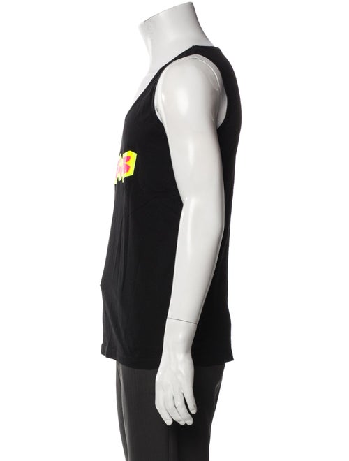 Versus Versace Graphic Print Scoop Neck T-Shirt