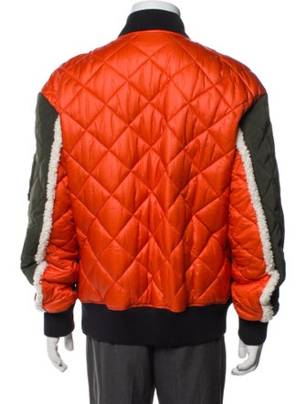 Versus Versace Virgin Wool Bomber Jacket