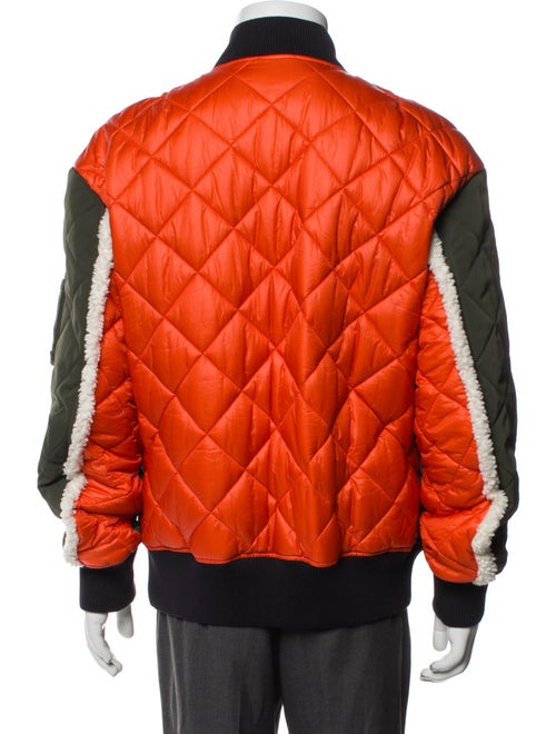 Versus Versace Virgin Wool Bomber Jacket