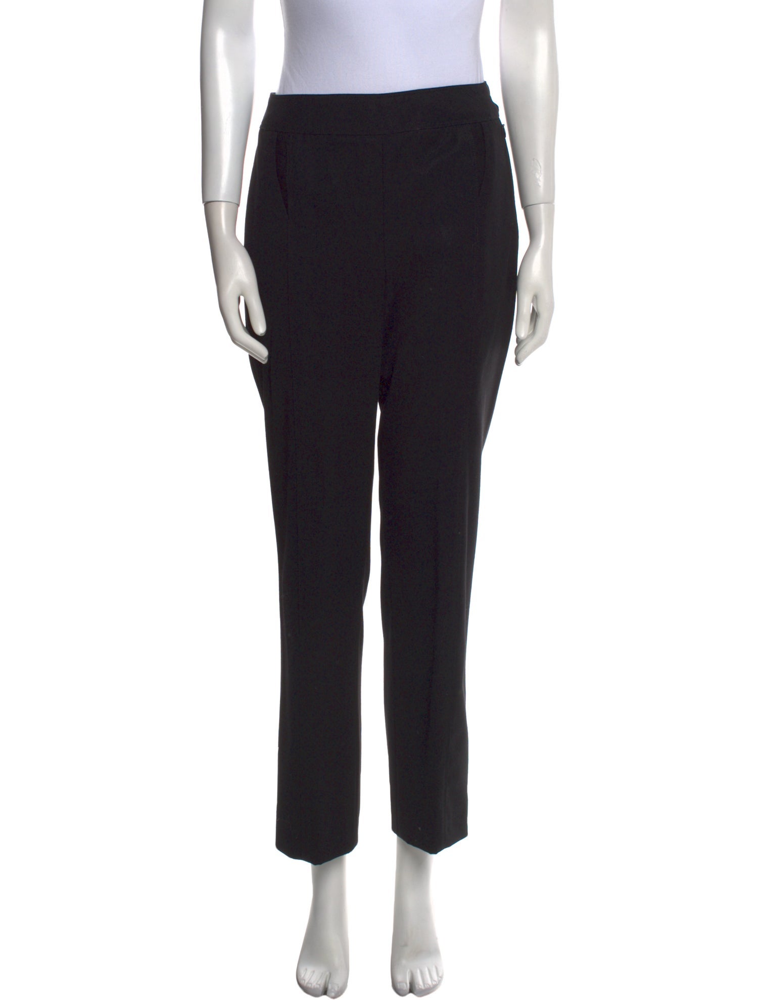 Versus Versace Virgin Wool Straight Leg Pants