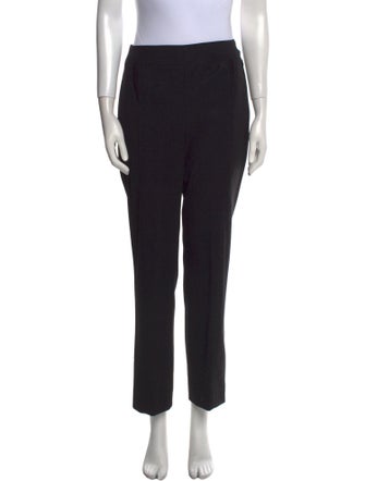 Versus Versace Virgin Wool Straight Leg Pants