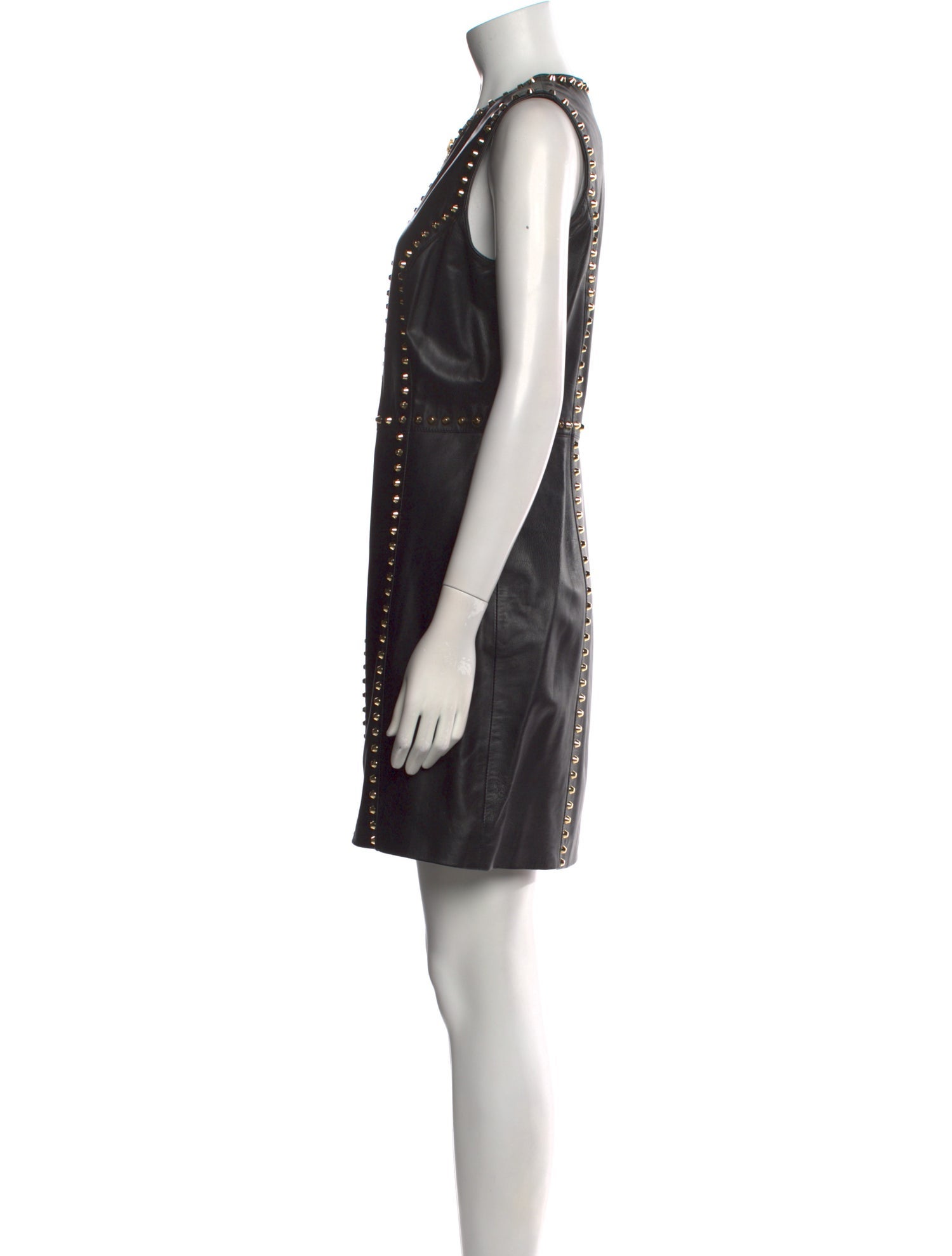 Versus Versace Leather Mini Dress