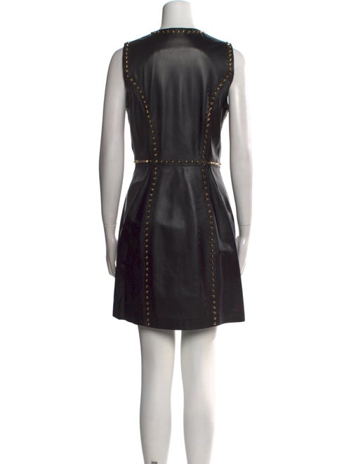 Versus Versace Leather Mini Dress