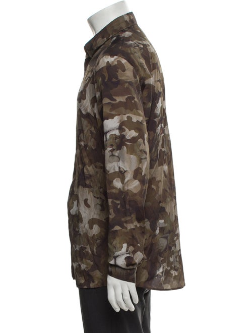 Versus Versace Printed Long Sleeve Shirt