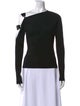 Versus Versace One-Shoulder Long Sleeve Top