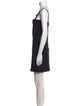 Versus Versace One-Shoulder Mini Dress