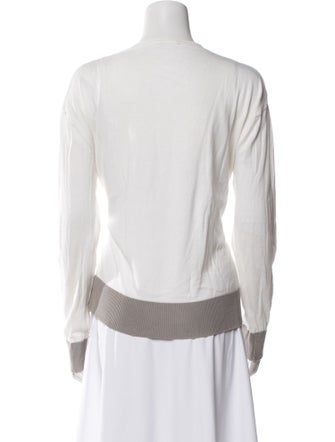 Versus Versace Bateau Neckline Sweater