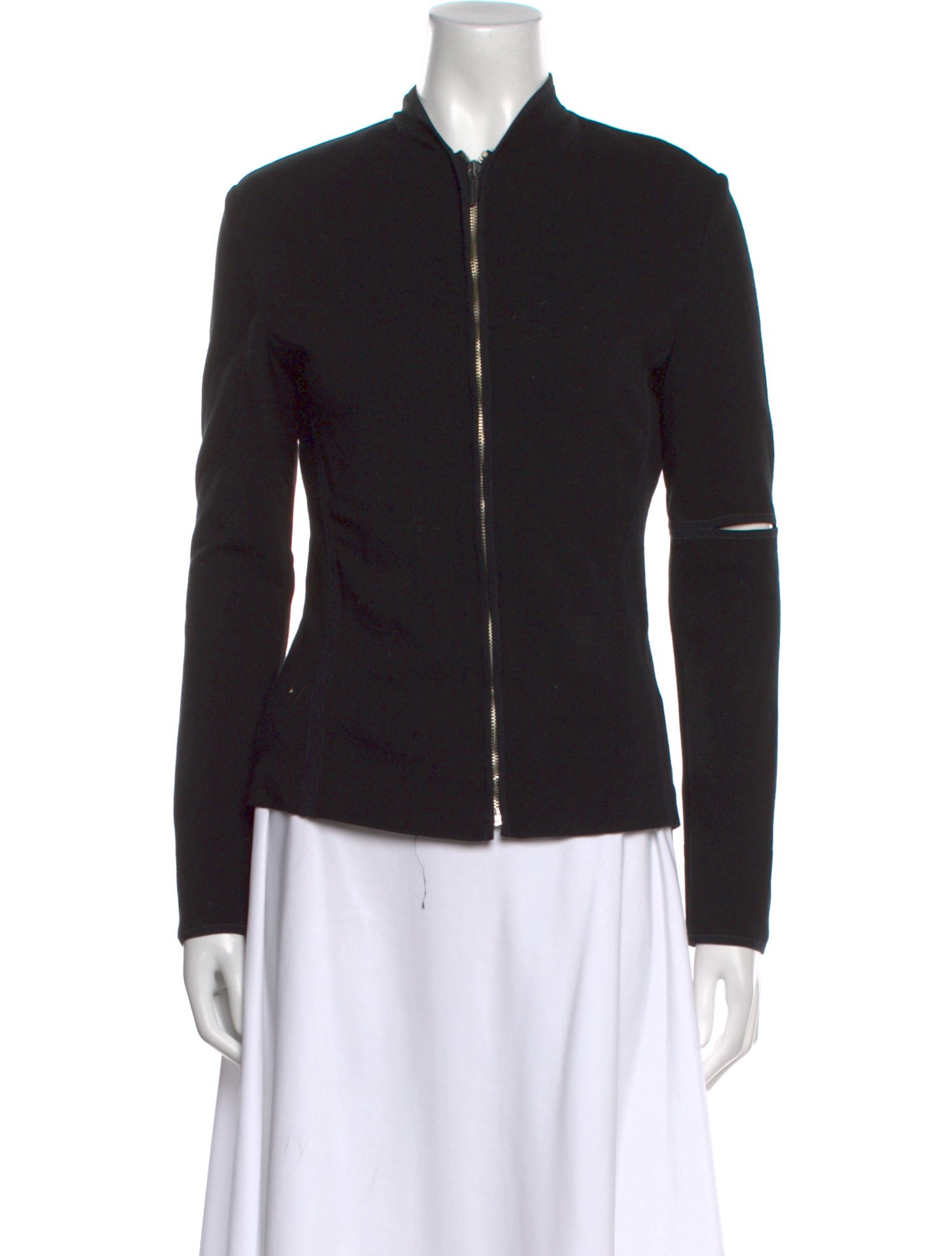 Versus Versace Mock Neck Long Sleeve Sweatshirt