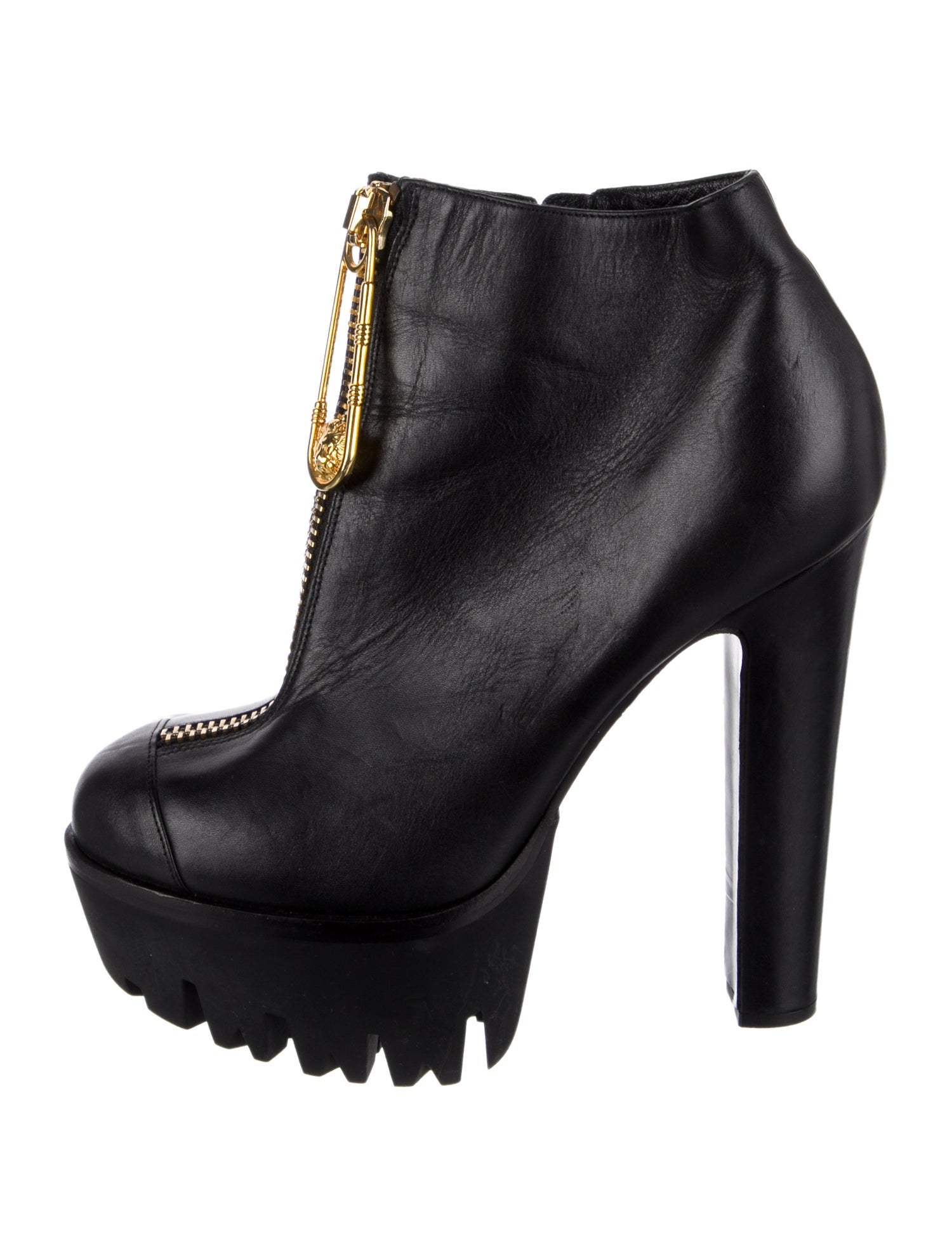 Versus Versace Leather Boots
