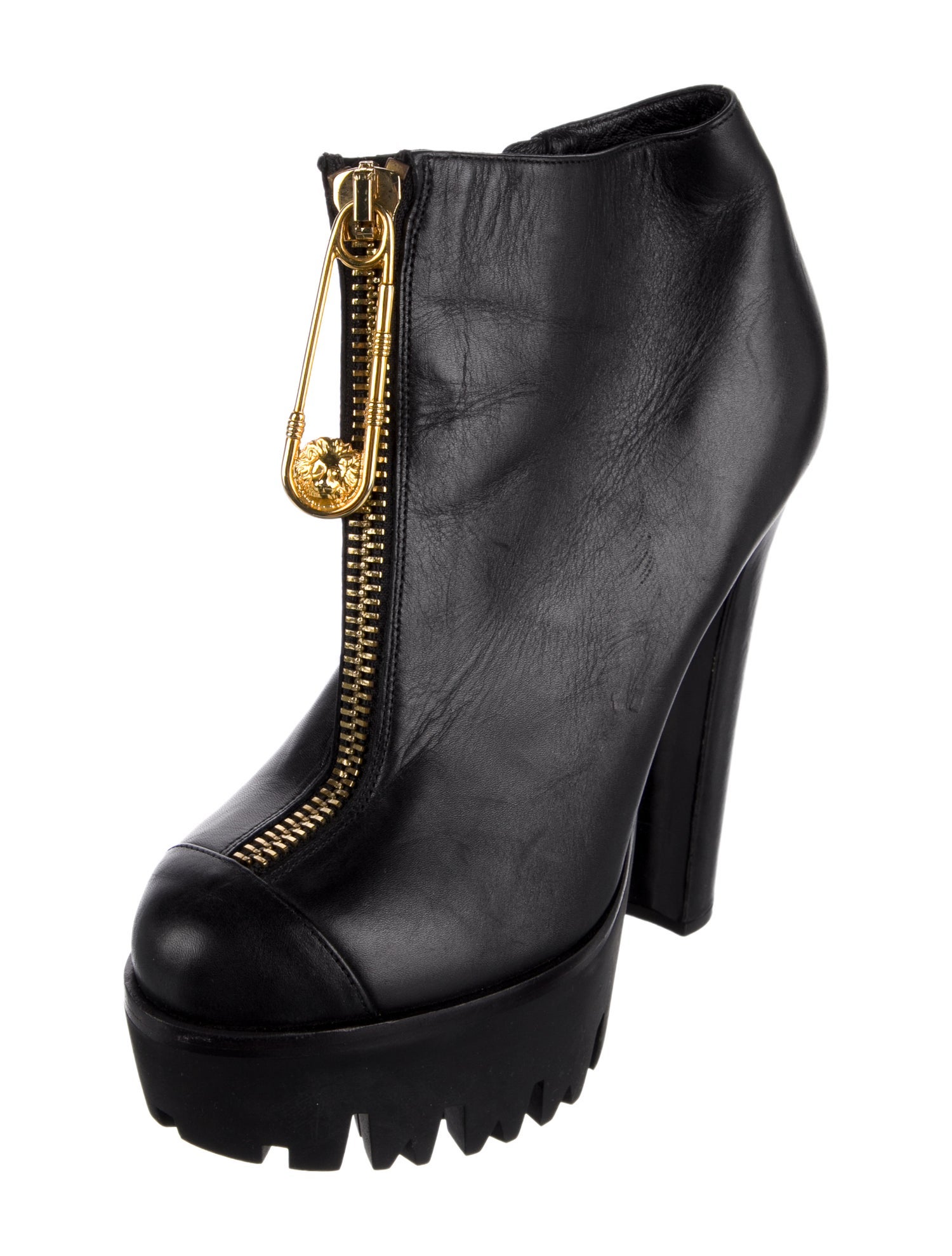 Versus Versace Leather Boots