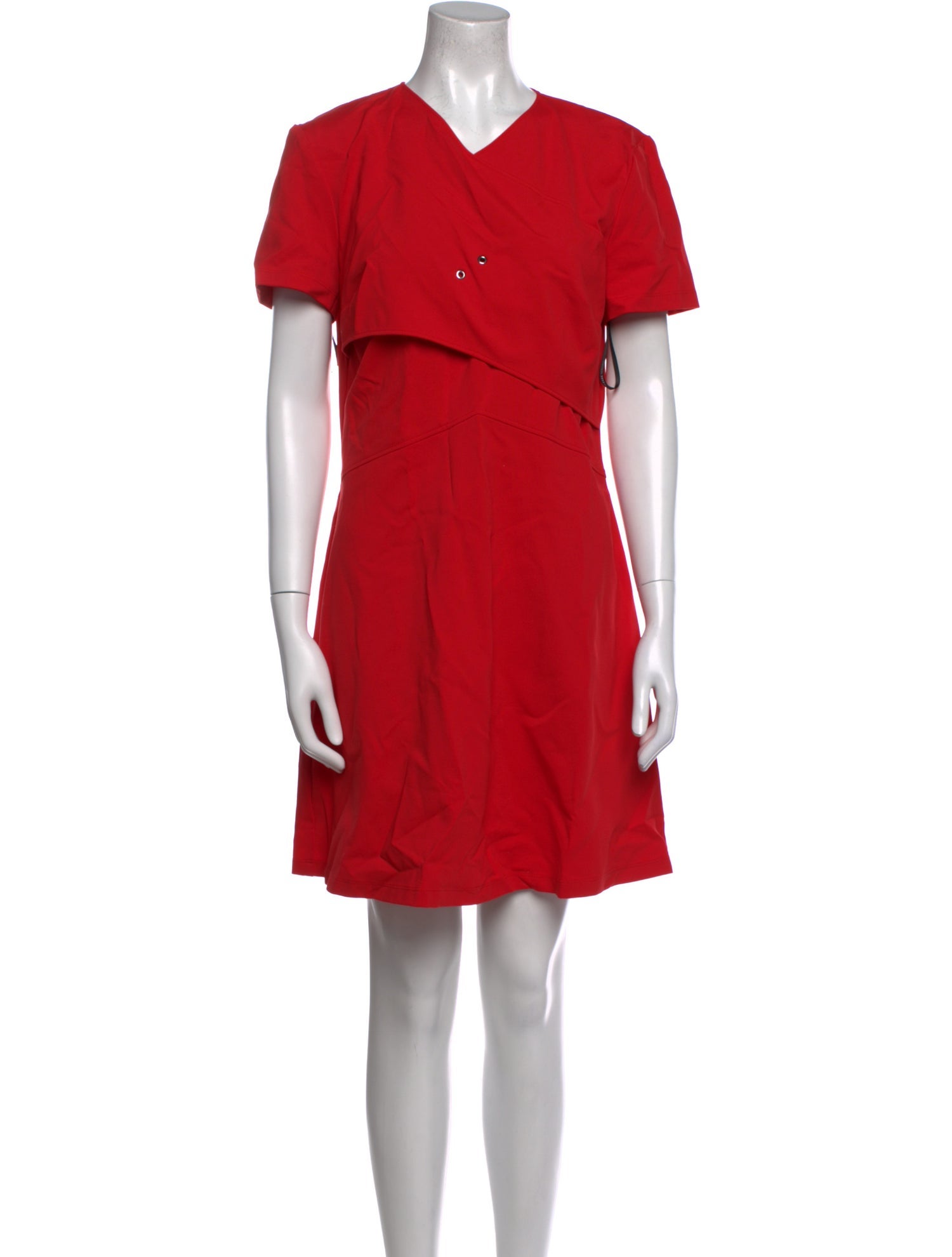 Versus Versace V-Neck Mini Dress