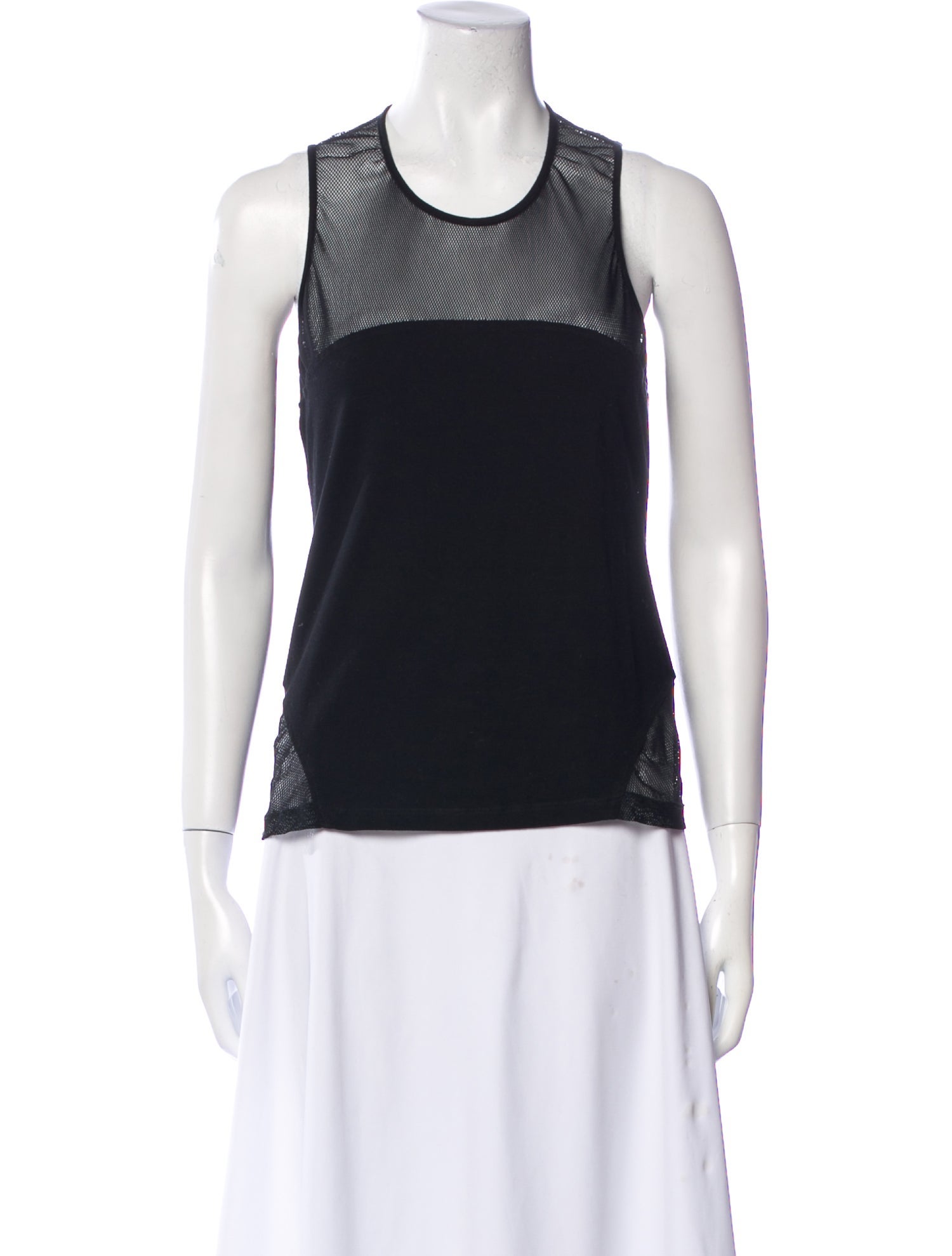 Versus Versace Crew Neck Sleeveless Top