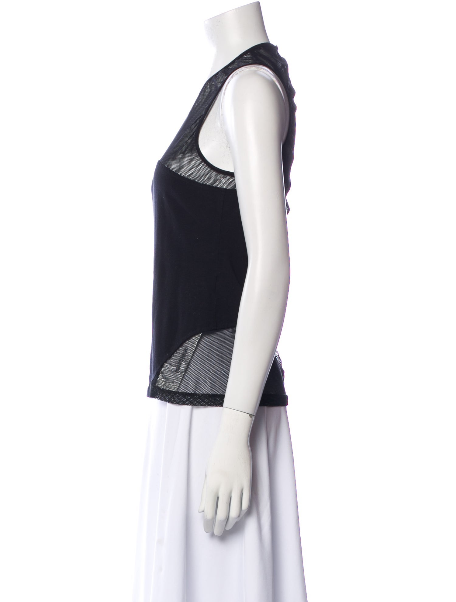 Versus Versace Crew Neck Sleeveless Top
