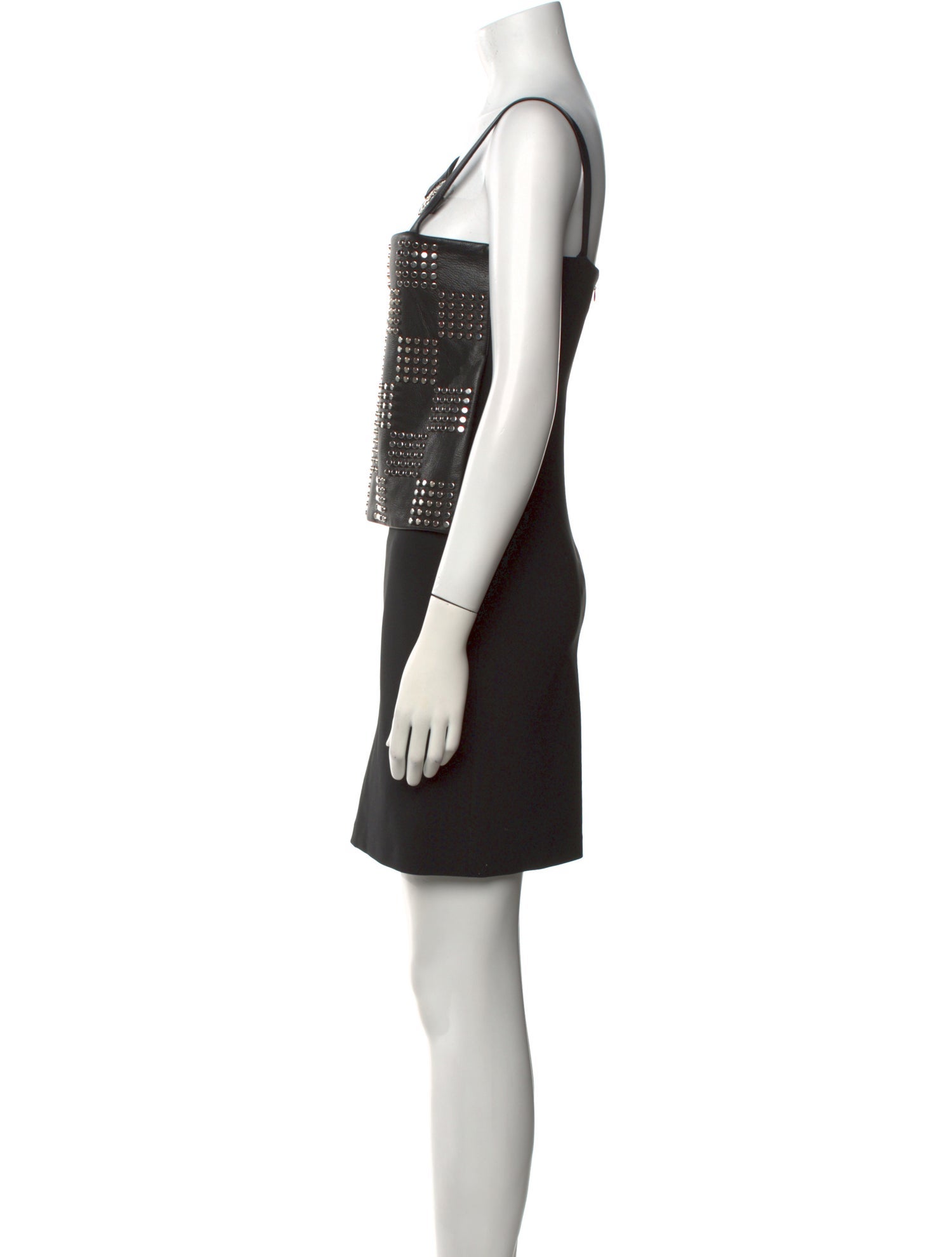 Versus Versace Square Neckline Mini Dress