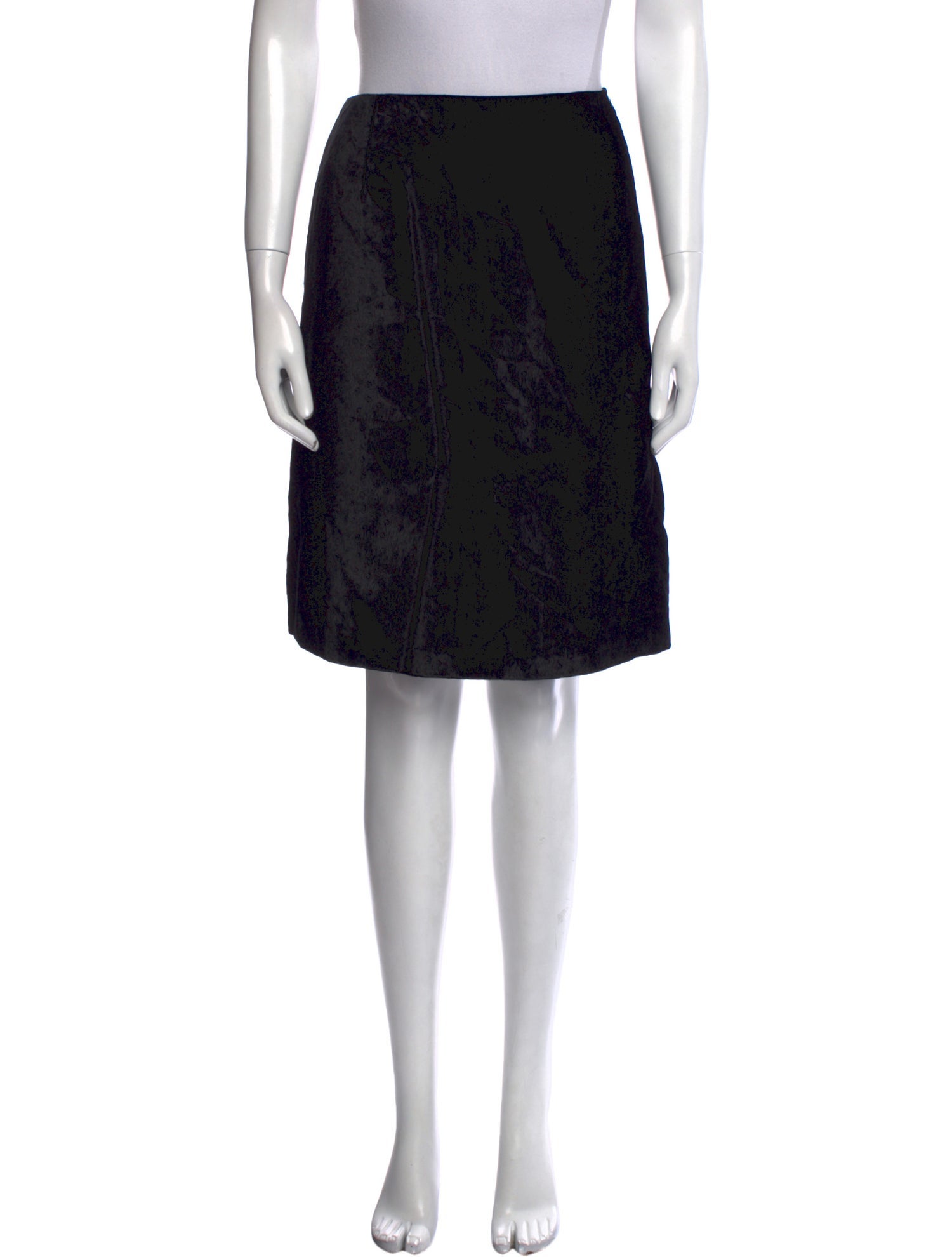 Versus Versace Floral Print Knee-Length Skirt