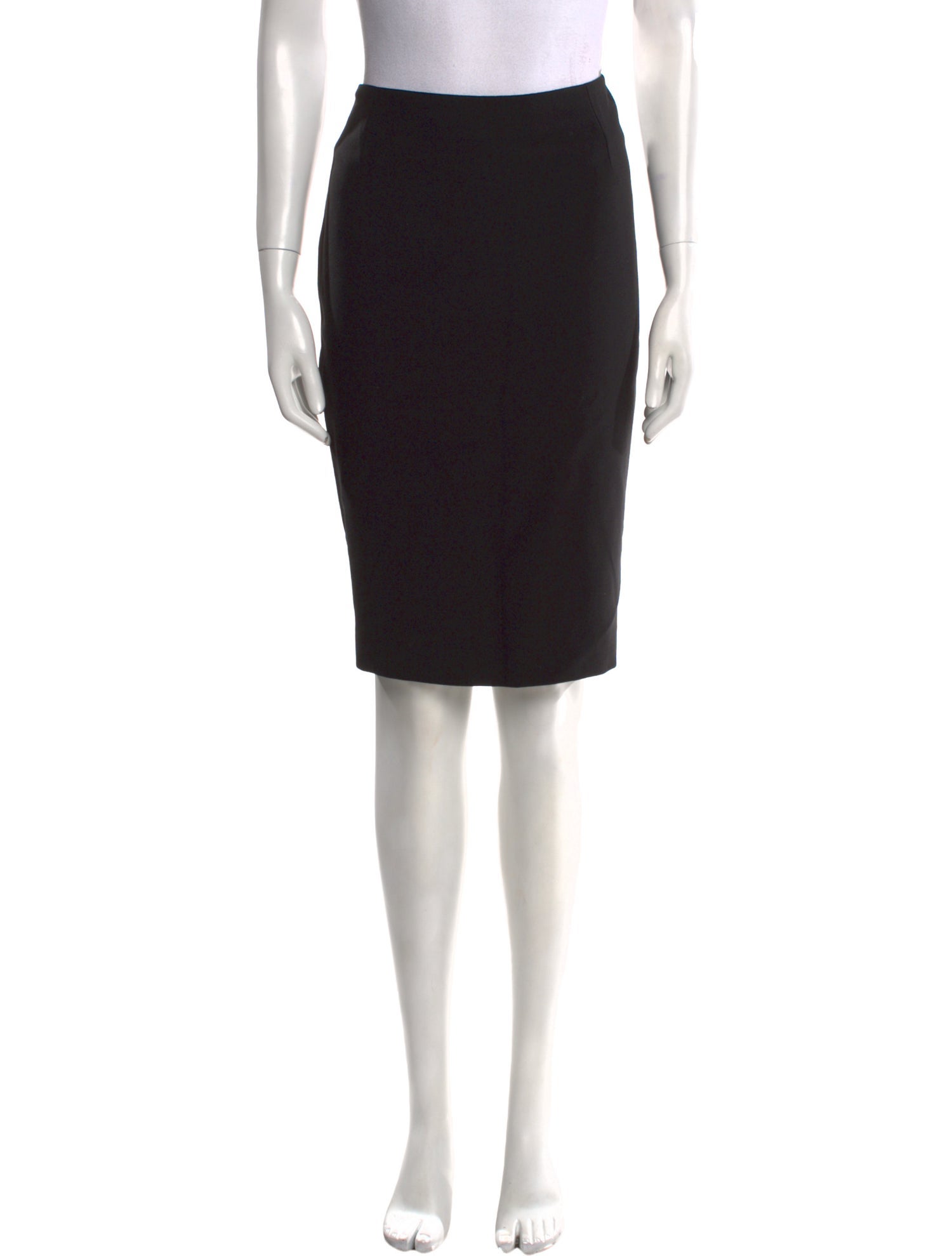 Versus Versace Wool Knee-Length Skirt