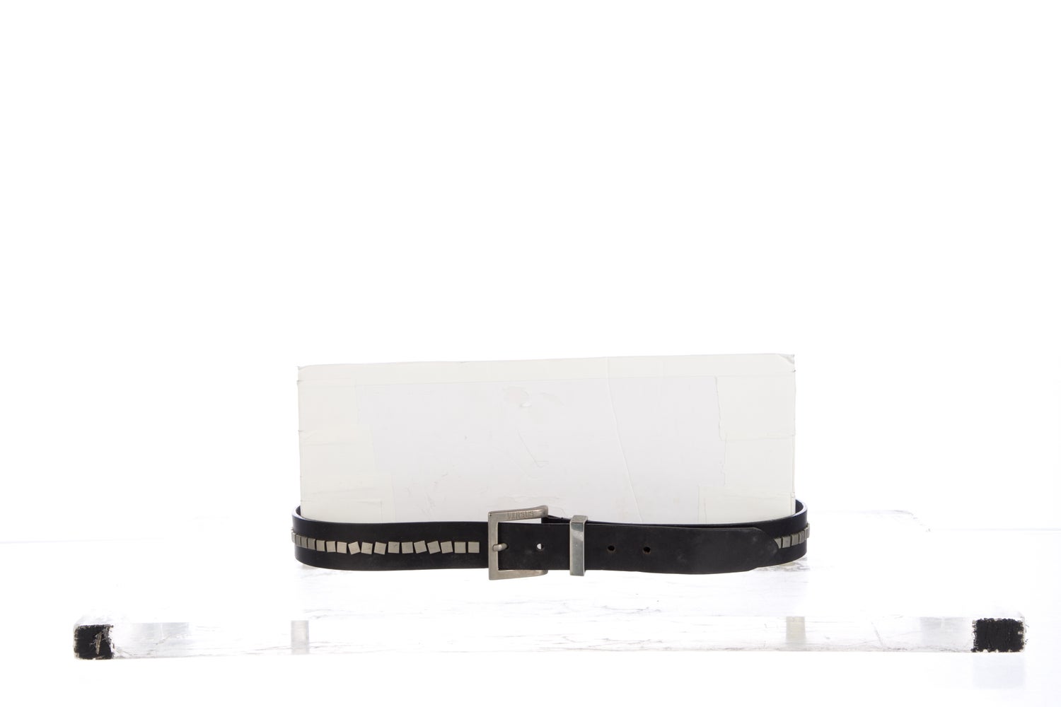 Versus Versace Skinny Leather Belt