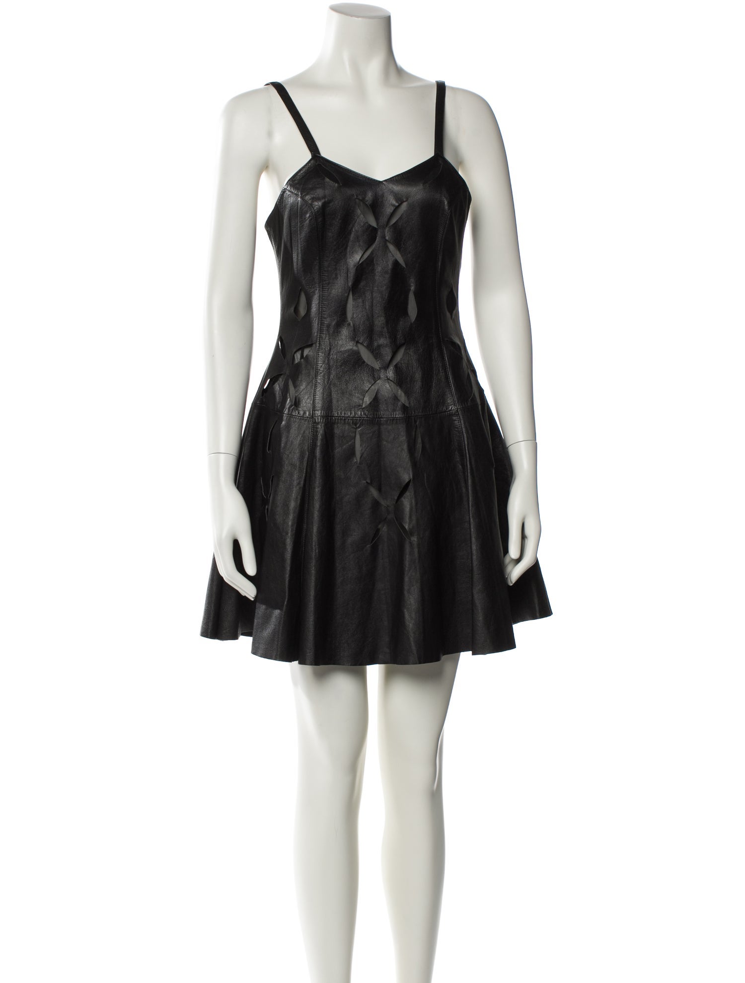 Versus Versace Leather Mini Dress