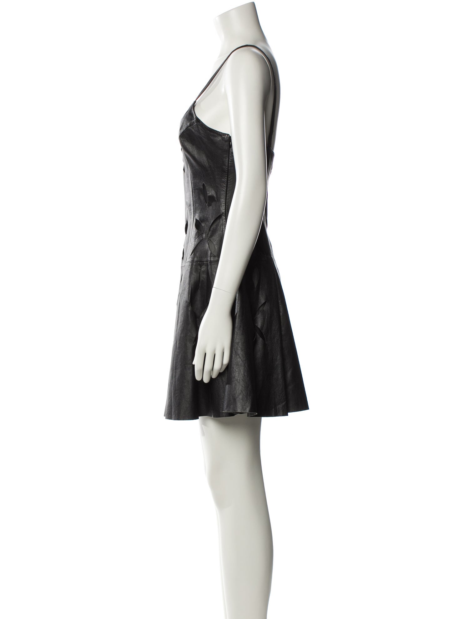 Versus Versace Leather Mini Dress