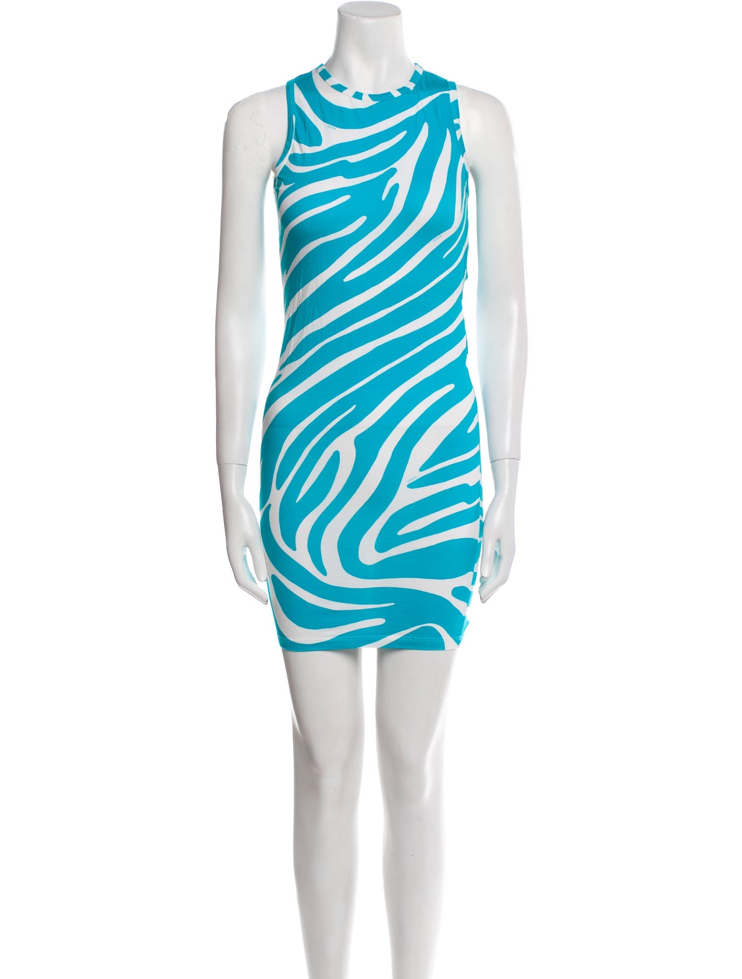 Versus Versace Printed Mini Dress