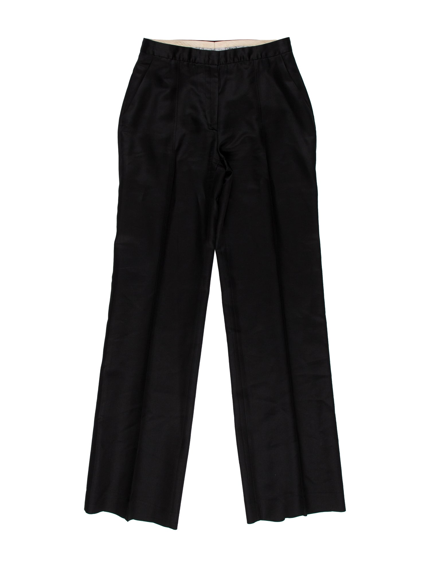 Versus Versace Virgin Wool Wide Leg Pants