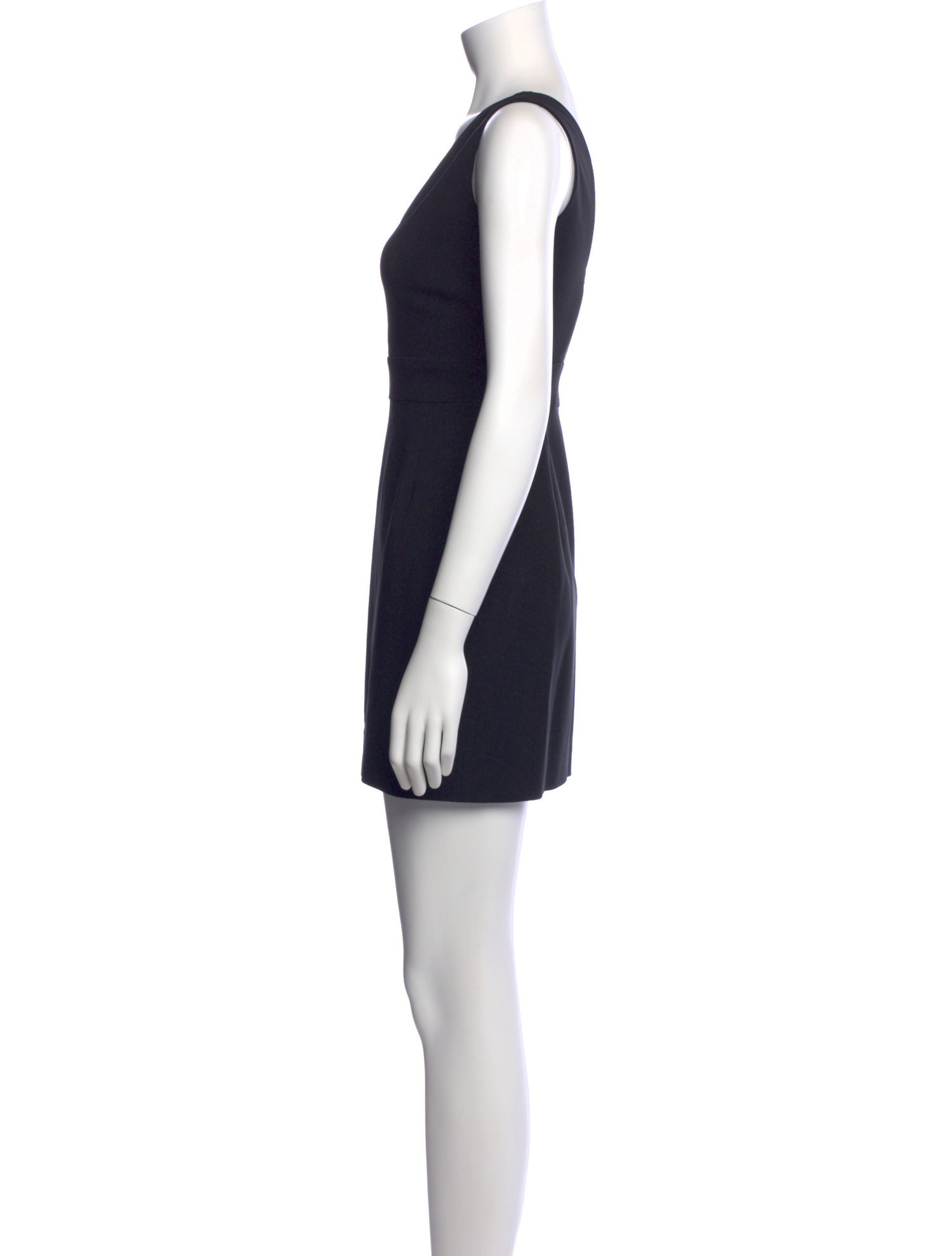 Versus Versace Colorblock Pattern Mini Dress